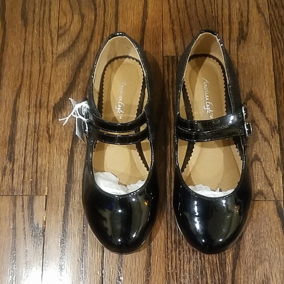 American Eagle By Payless | Shoes | Sale Nwt Black Sparkle Mary Janes | Poshmark